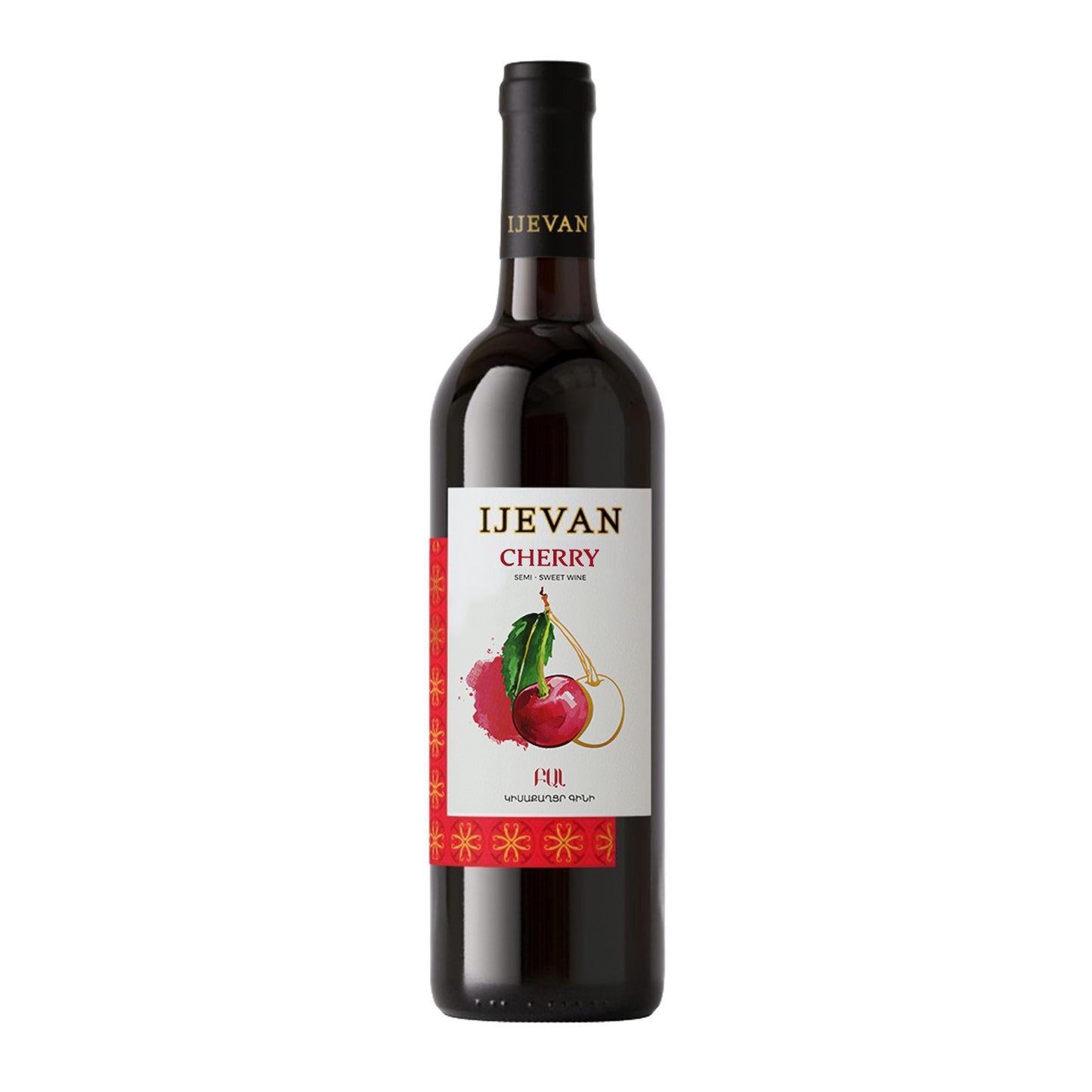 Vin à la Cerise Semi-Doux 750 ml