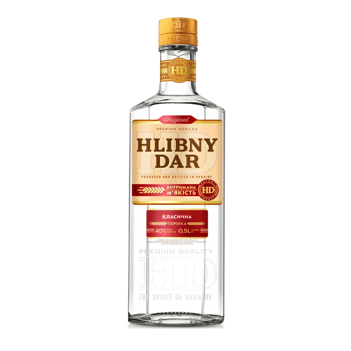 Vodka Hlibny Dar Classic