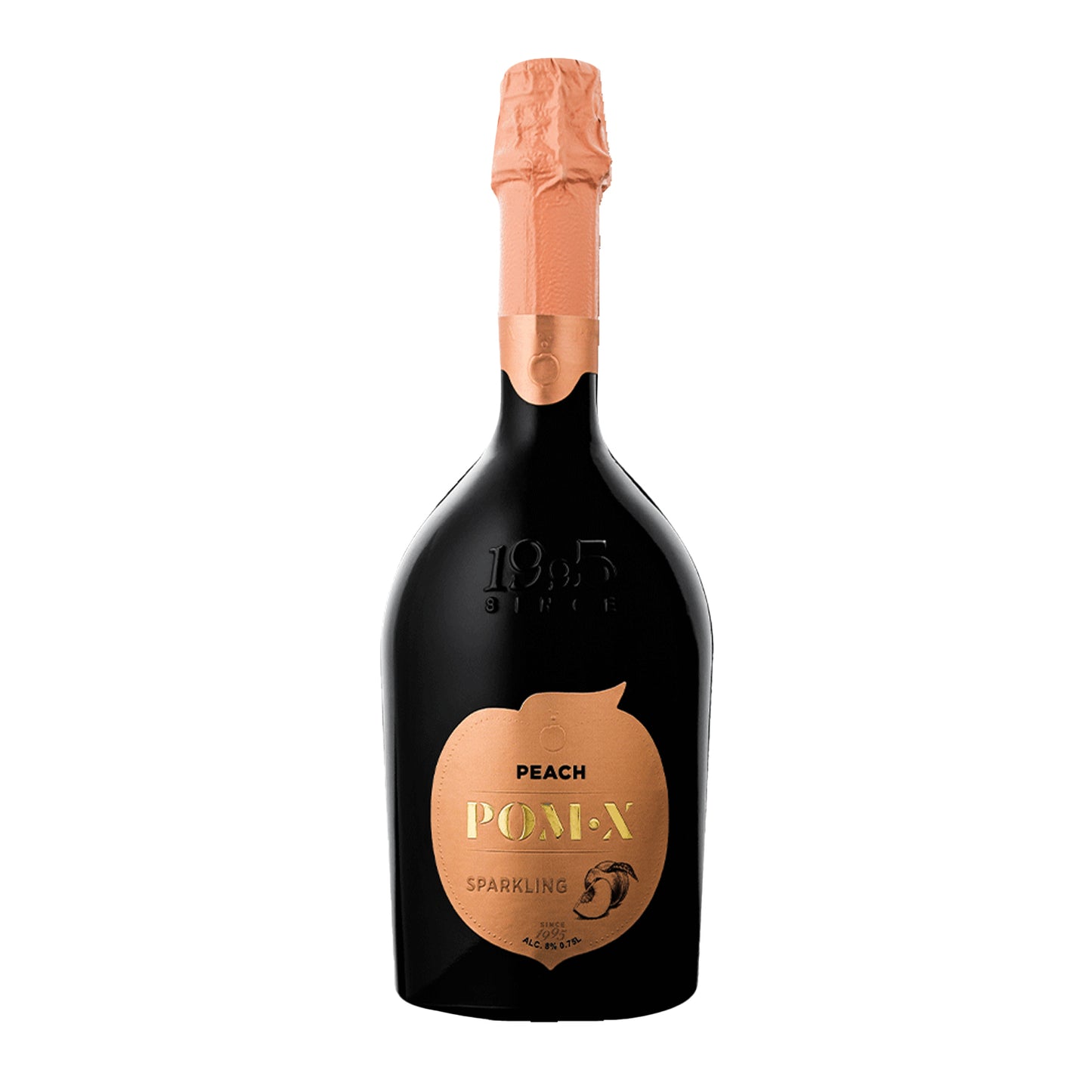 Vin Mousseux Pêche - Pom.X