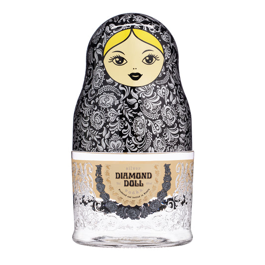 Vodka Diamond Doll Silver - Matryoshka